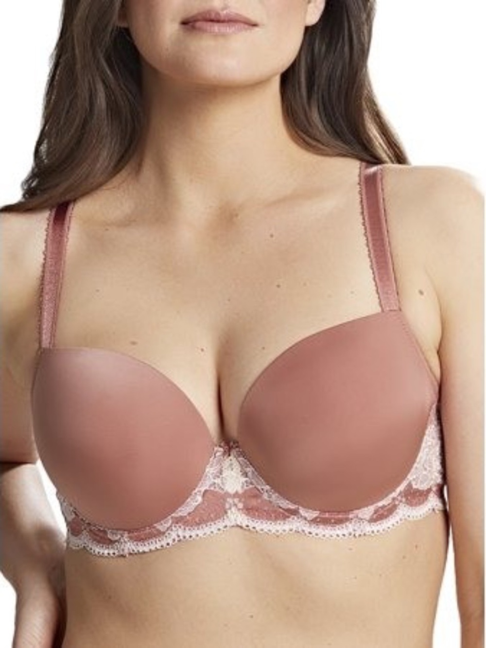 NWT Panache Clara Moulded Sweetheart T Shirt Bra Sienna UK 34G (US 34I)